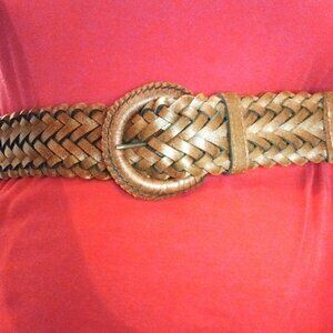 Brown Woven Belt